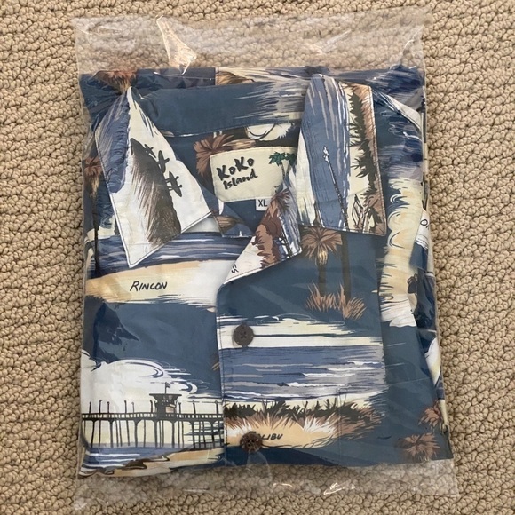 KOKO Island Aloha Hawaiian California Shirt Men XL Rare! - Picture 6 of 6